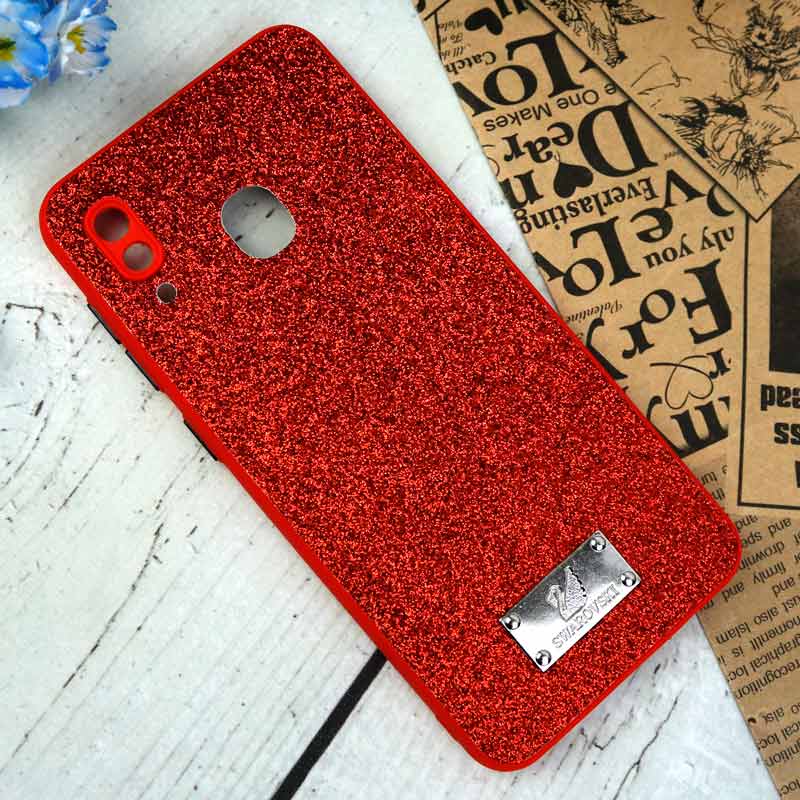 قاب شاینی Swarovski محافظ لنزدار Samsung Galaxy A20