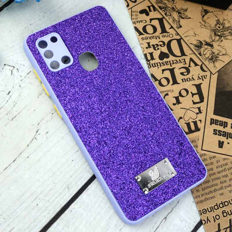 قاب شاینی Swarovski محافظ لنزدار Samsung Galaxy A21s