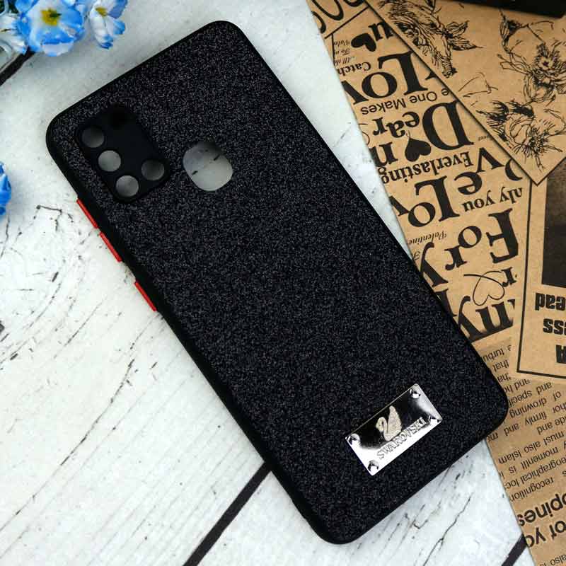 قاب شاینی Swarovski محافظ لنزدار Samsung Galaxy A21s