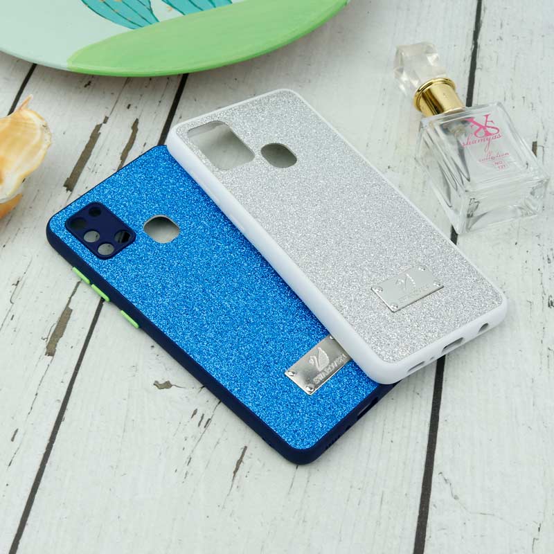 قاب شاینی Swarovski محافظ لنزدار Samsung Galaxy A21s