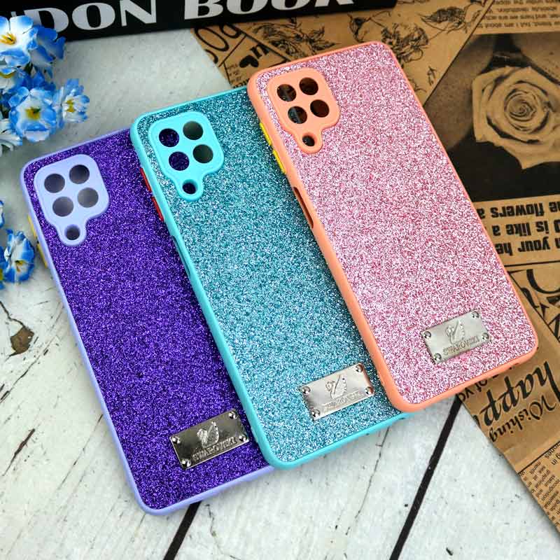 قاب شاینی Swarovski محافظ لنزدار Samsung Galaxy A22 4G