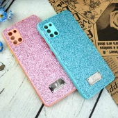 قاب شاینی Swarovski محافظ لنزدار Samsung Galaxy A31