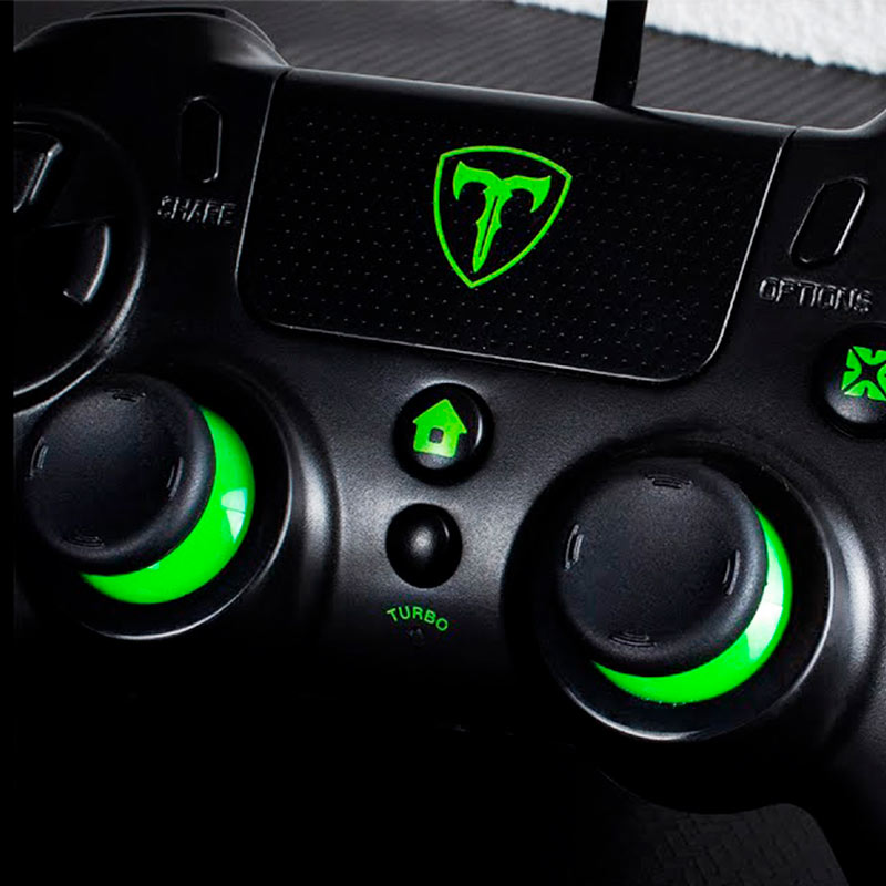 دسته بازی تک شوک دار سیمی T-DAGGER Virgo T-TGP800 PC/PS4/XBOX