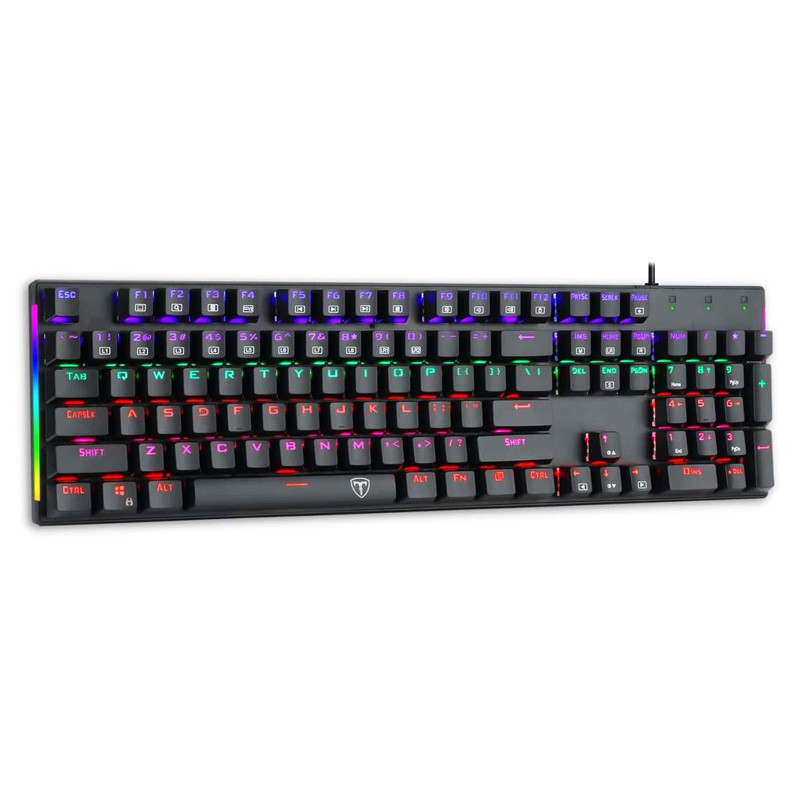 کیبورد گیمینگ تی دگر Naxos T-TGK310 Blue Switch