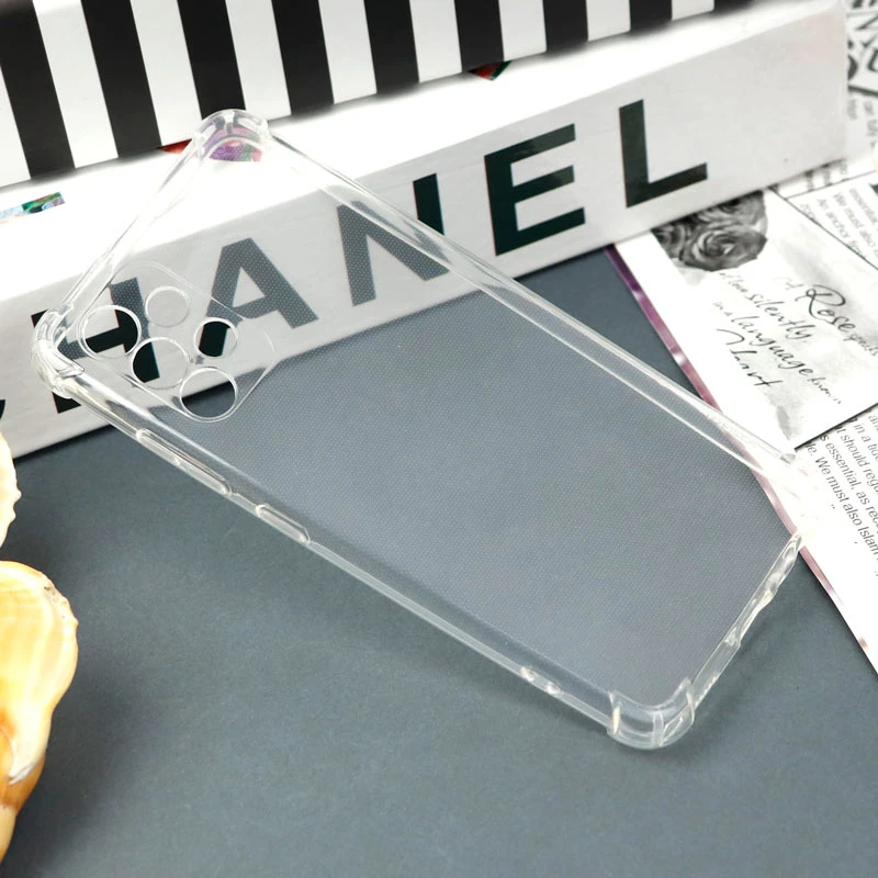 قاب محافظ لنزدار ژله ای ضربه گیر بی رنگ Samsung Galaxy A32 4G