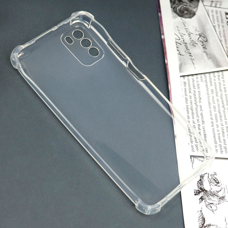 قاب محافظ لنزدار ژله ای ضربه گیر بی رنگ Xiaomi Poco M3