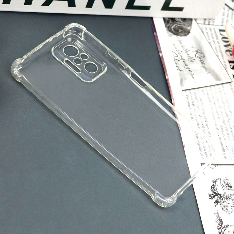 قاب محافظ لنزدار ژله ای ضربه گیر بی رنگ Xiaomi Redmi Note 10 Pro