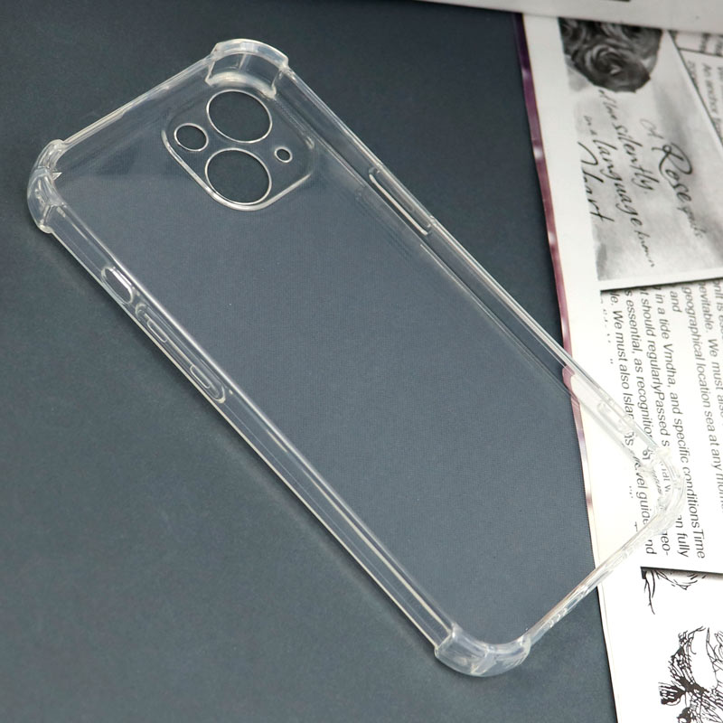 قاب محافظ لنزدار ژله ای ضربه گیر بی رنگ iPhone 13
