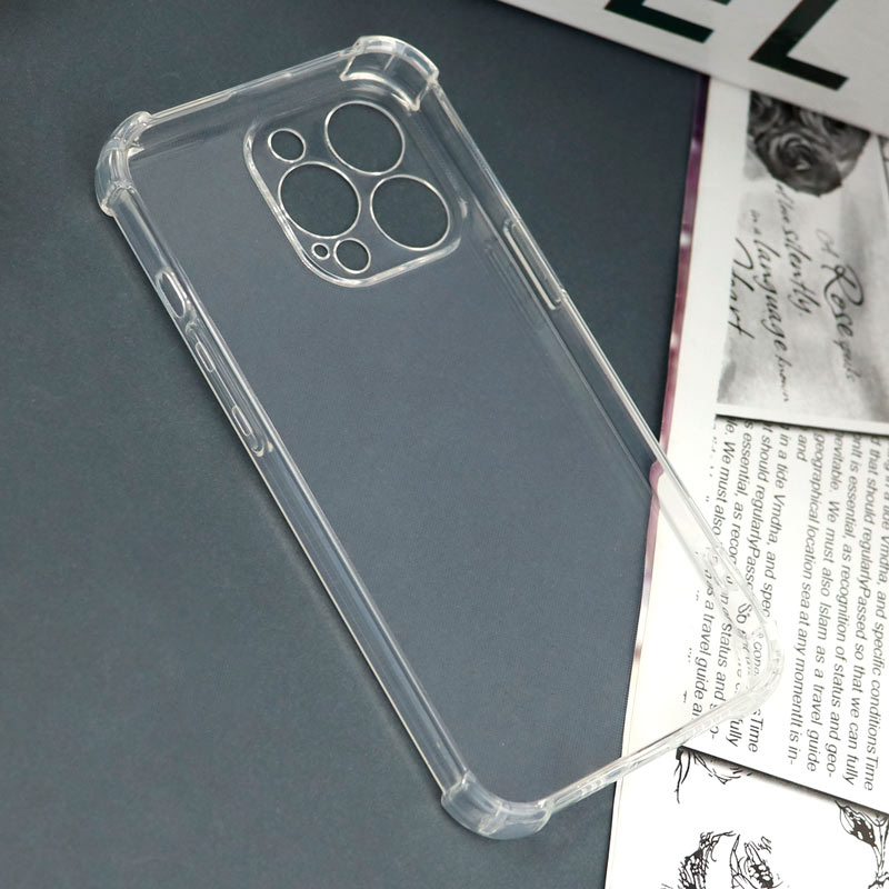 قاب محافظ لنزدار ژله ای ضربه گیر بی رنگ iPhone 13 Pro