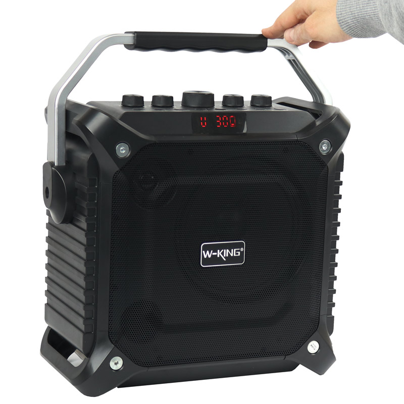 اسپیکر بلوتوثی رم و فلش خور W-King K3 + میکروفون و ریموت کنترل