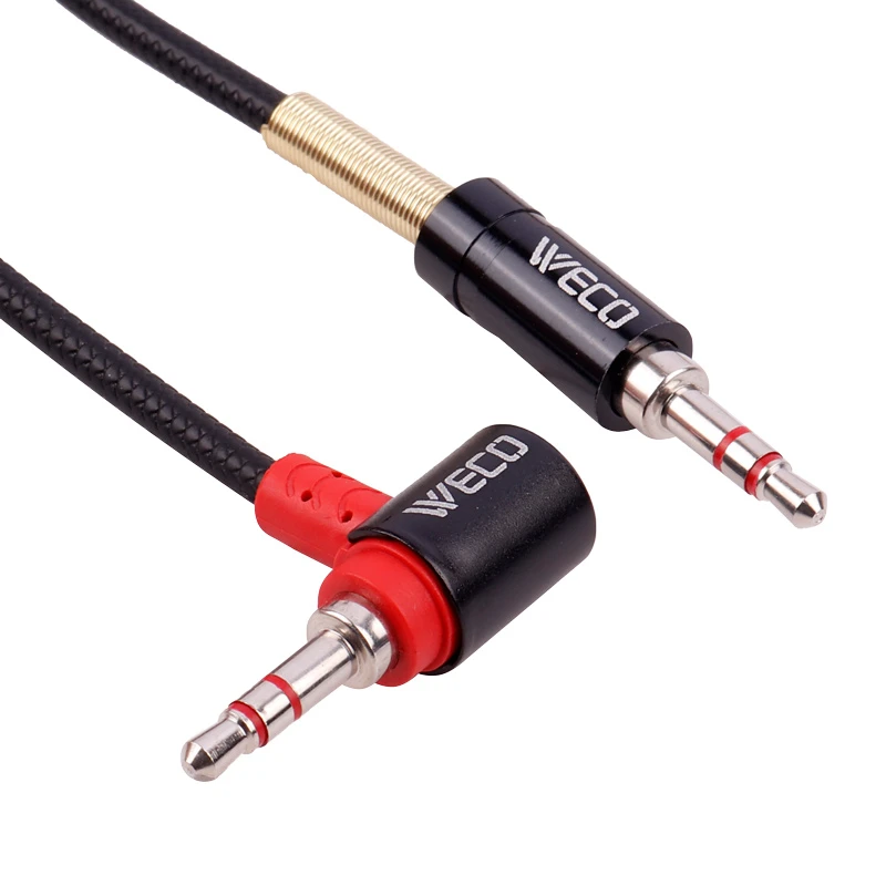 کابل Weco Metal Series WE-13 AUX یکسر L طول 1.5 متر