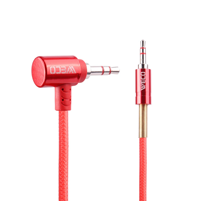 کابل Weco Metal Series WE-13 AUX یکسر L طول 1.5 متر