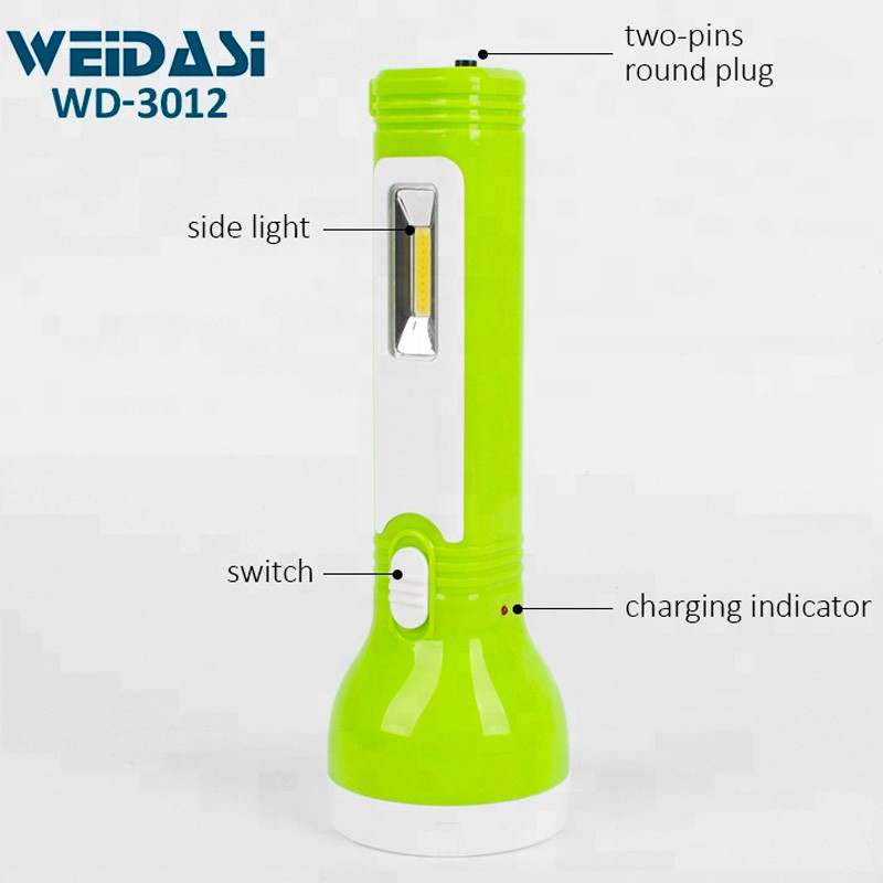 چراغ قوه شارژی ویداسی Weidasi WD-3012A