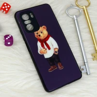 قاب محافظ لنزدار پشت گلسی طرحدار Baron شیائومی Xiaomi Poco F3