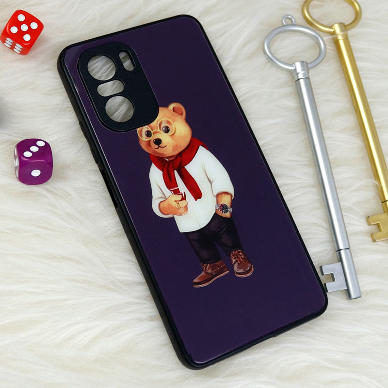 قاب محافظ لنزدار پشت گلسی طرحدار Baron شیائومی Xiaomi Poco F3