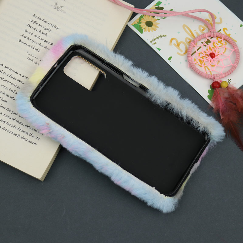 قاب پشمالو رنگین کمانی Xiaomi Poco M3