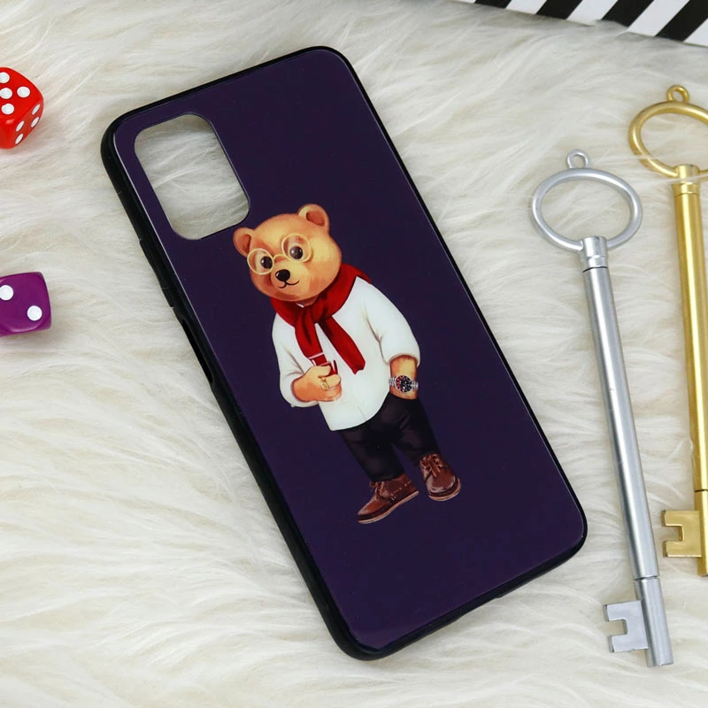 قاب محافظ لنزدار پشت گلسی طرحدار Baron شیائومی Xiaomi Poco M3