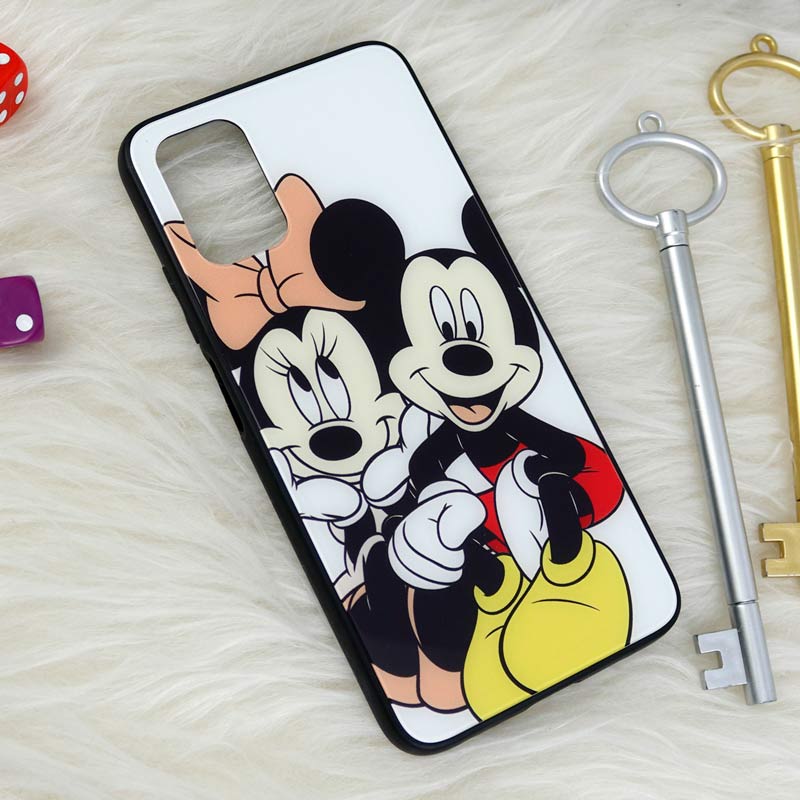 قاب محافظ لنزدار پشت گلسی طرحدار میکی موس Xiaomi Poco M3
