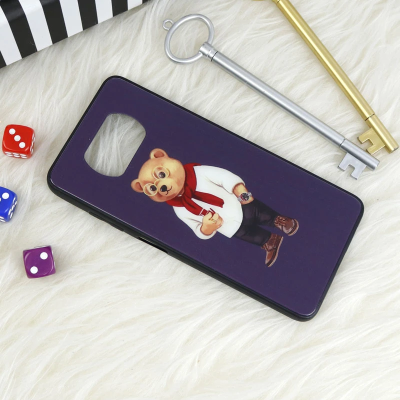 قاب پشت گلسی طرحدار Baron شیائومی Xiaomi Poco X3