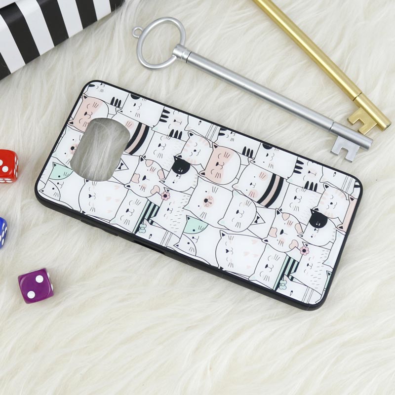 قاب پشت گلسی طرحدار گربه Xiaomi Poco X3