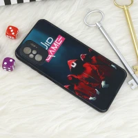 قاب محافظ لنزدار پشت گلسی طرحدار اسکویید گیم Xiaomi Redmi Note 10