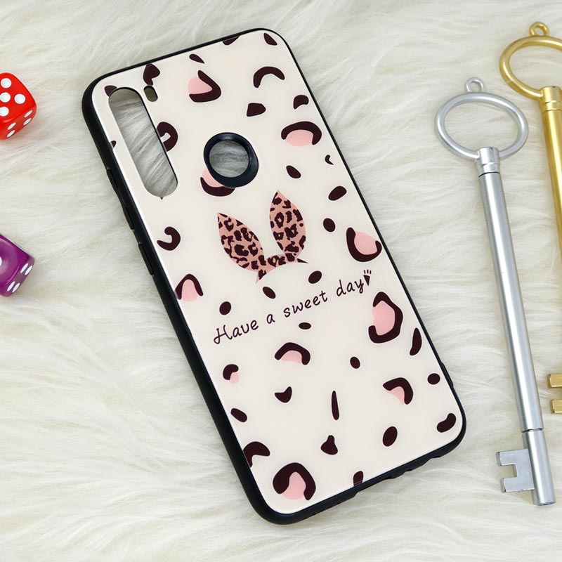 قاب پشت گلسی طرحدار خرگوش Xiaomi Redmi Note 8