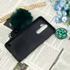 قاب ماربل طلایی پوم پوم دار + پاپ سوکت الماسی Xiaomi Redmi Note 8 Pro