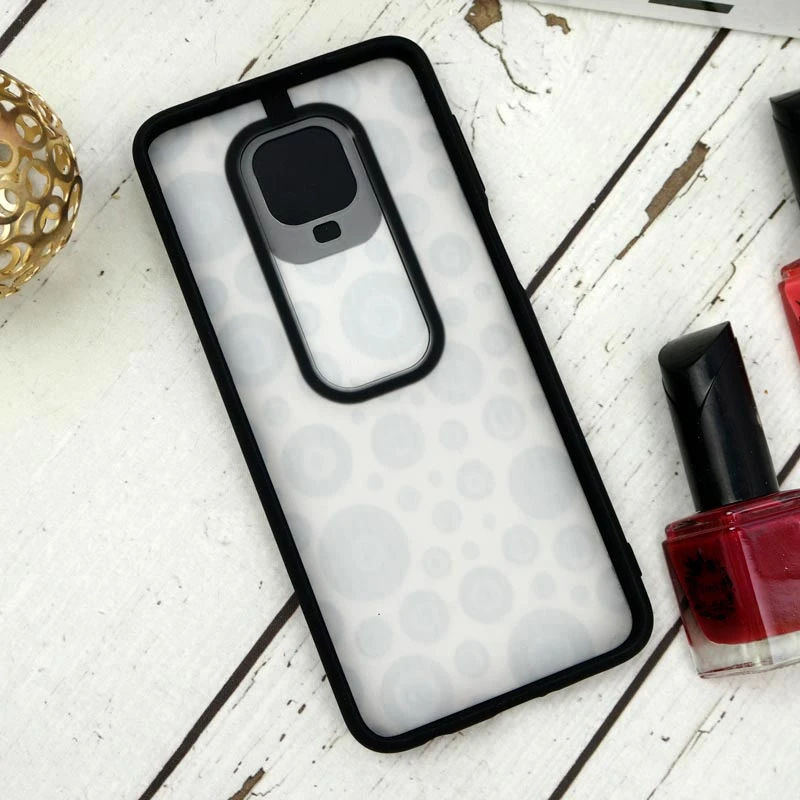 قاب طرحدار محافظ لنزدار کشویی + پاپ سوکت طرح چشم و نظر Redmi Note 9s / Note 9 Pro سری B