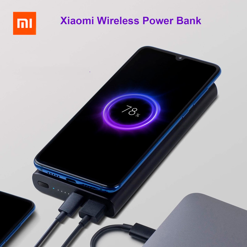 پاور بانک بی سیم فست شارژ 10000 شیائومی Xiaomi WPB15ZM QC3 PD 18W