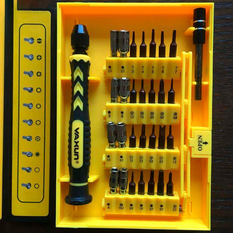 ست پیچ گوشتی تعمیرات موبایل Yaxun YX-6028