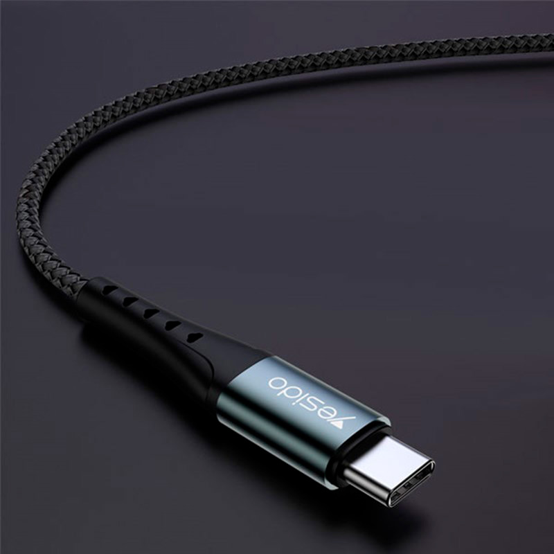 کابل فست شارژ Yesido CA62 3A Type-C 1.2m