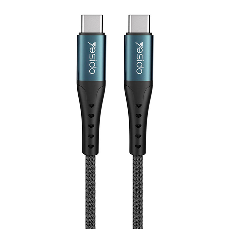 کابل تبدیل فست شارژ Yesido CA67 Type-C to Type-C PD 60W 2m