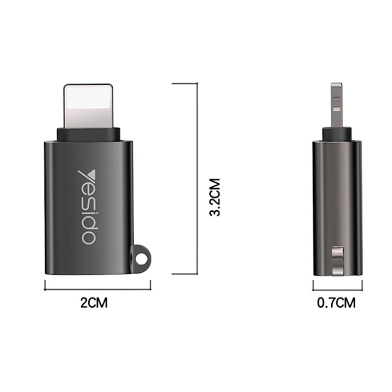 تبدیل Yesido GS14 OTG USB To Lightning