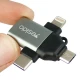 تبدیل USB OTG به میکرو یو اس بی / لایتنینگ / تایپ سی یسیدو GS15