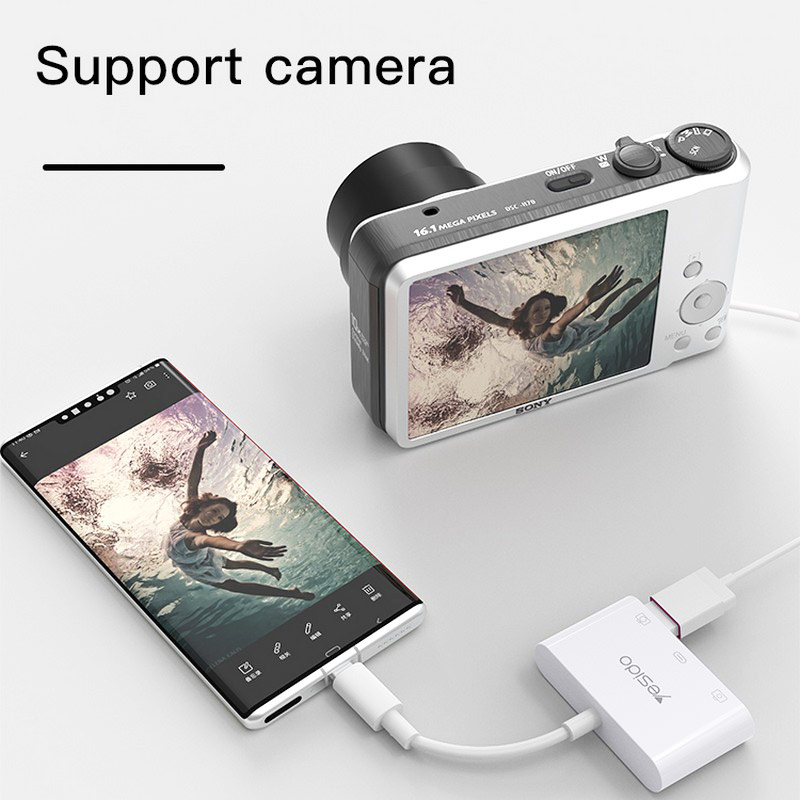 تبدیل Yesido GS17 OTG USB / Type-C To Type-C