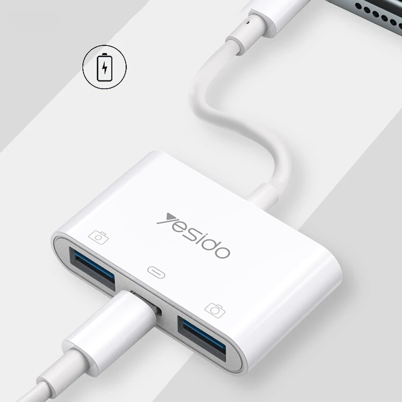 تبدیل Yesido GS17 OTG USB / Type-C To Type-C