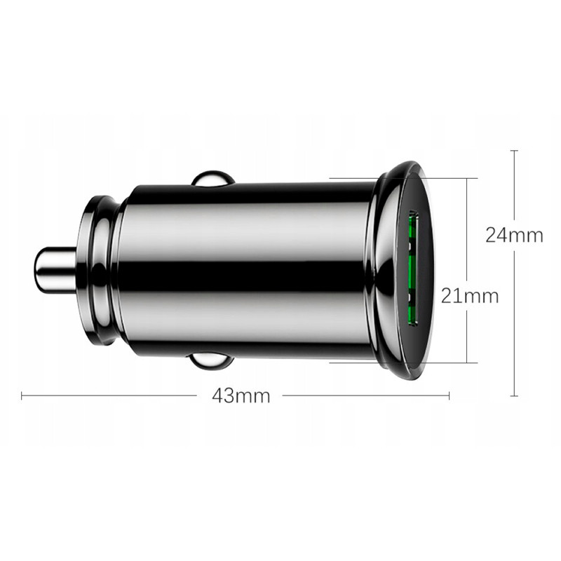شارژر فندکی فست شارژ Yesido Y38 4A QC3.0 20W