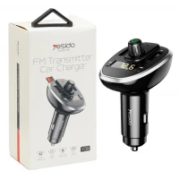 FM Player بلوتوثی + شارژر فندکی Yesido Y39