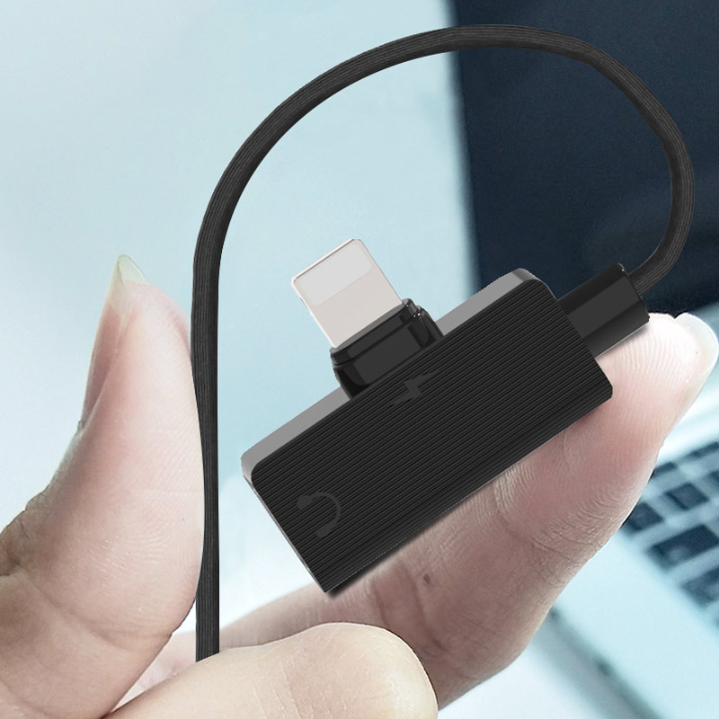 کابل تبدیل Yesido YAU03 USB To Dual Lightning 1.2m