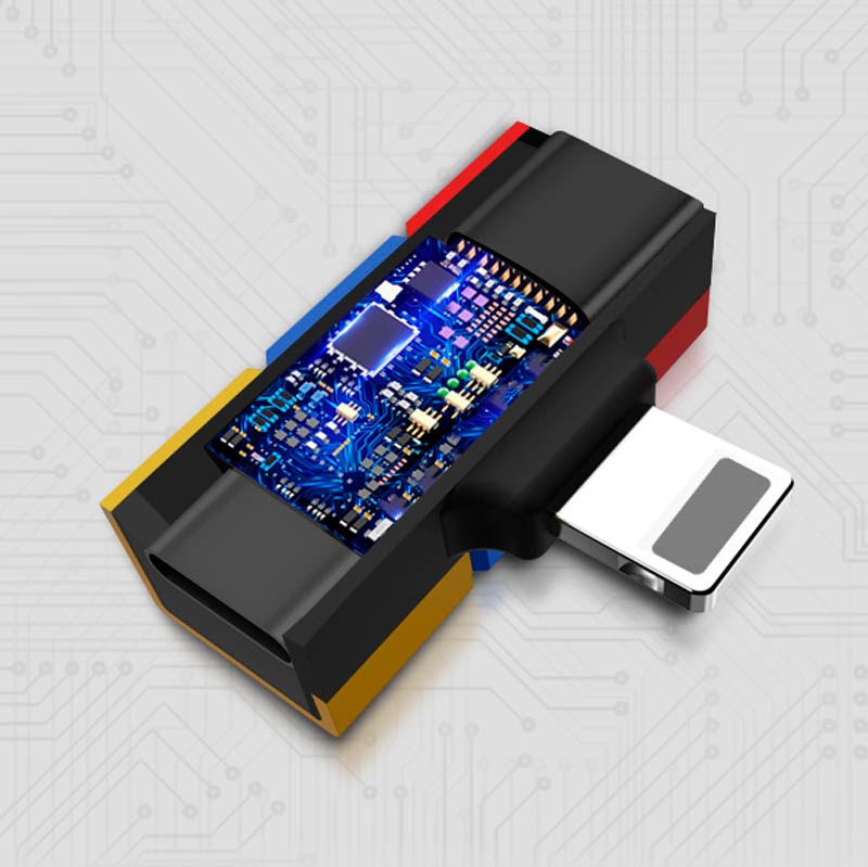 تبدیل Yesido YAU08 Lightning to Dual Lightning