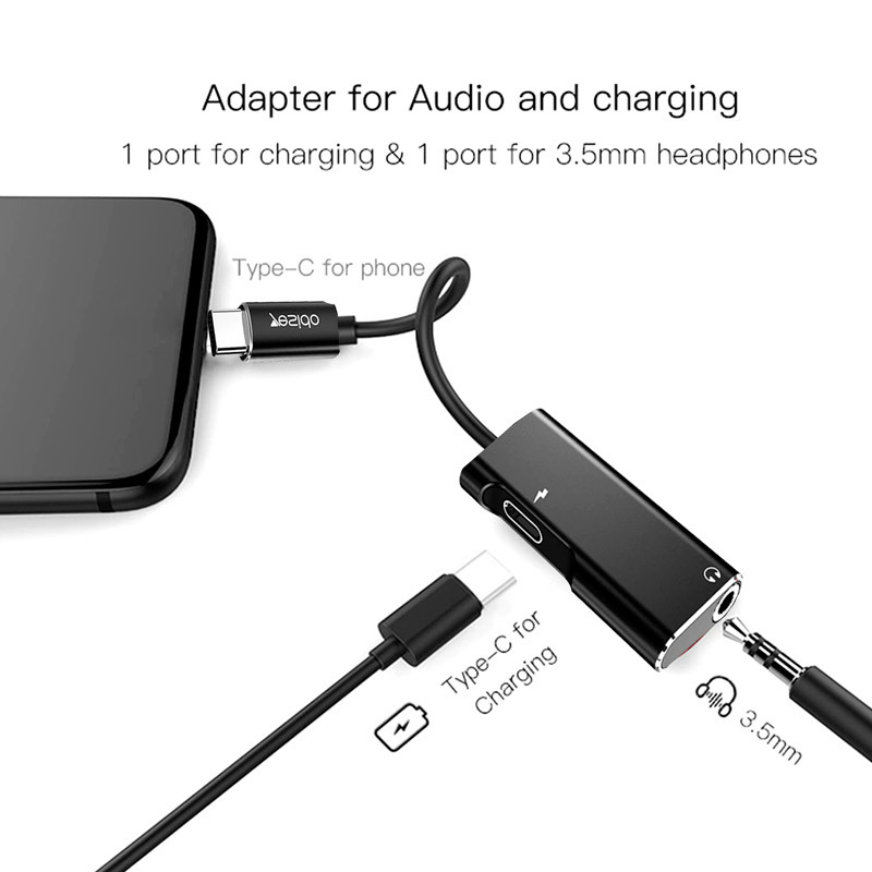 تبدیل Yesido YAU22 Type-C to AUX / Type-C