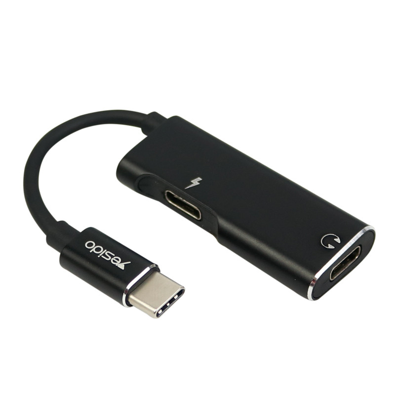 تبدیل Yesido YAU23 Type-C to Dual Type-C
