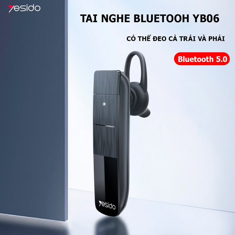 هدست بلوتوث تک گوش Yesido YB-06
