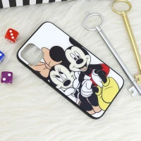 قاب پشت گلسی طرحدار میکی موس iPhone 11