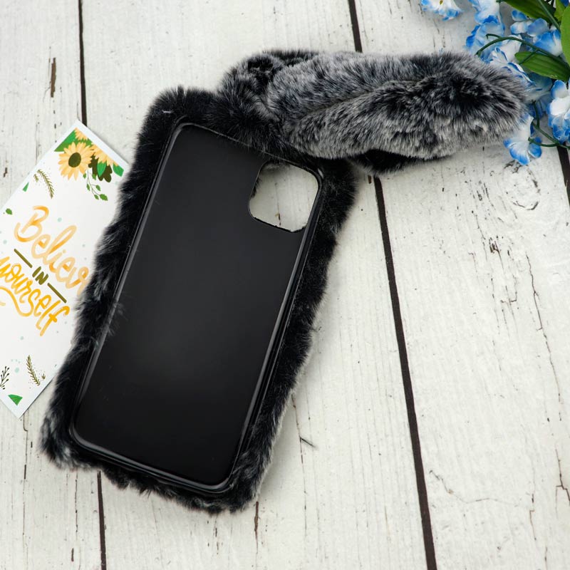 قاب پشمالو خرگوشی iPhone 11 Pro Max