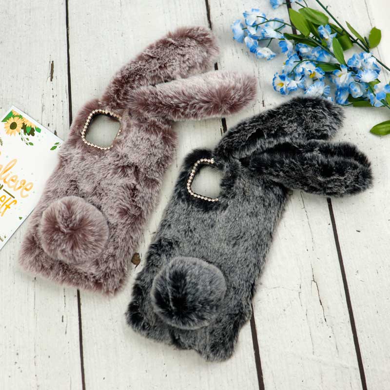 قاب پشمالو خرگوشی iPhone 11 Pro Max