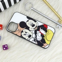 قاب پشت گلسی طرحدار میکی موس iPhone 13