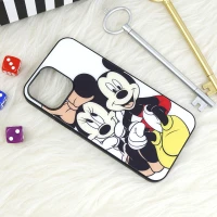 قاب پشت گلسی طرحدار میکی موس iPhone 13 Pro Max