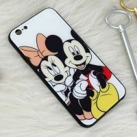 قاب پشت گلسی طرحدار میکی موس iPhone 6/6s