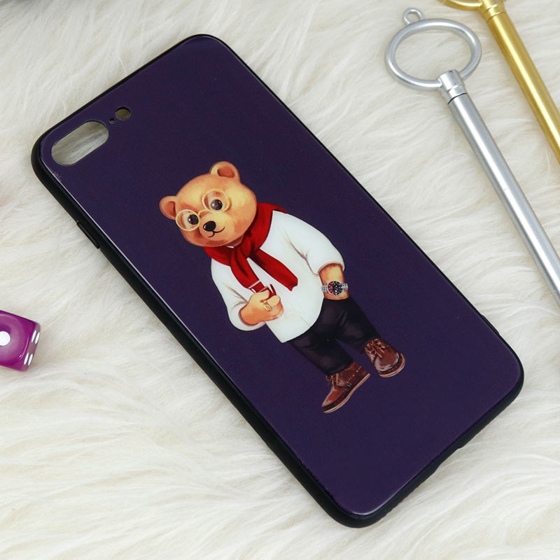 قاب پشت گلسی طرحدار Baron آیفون iPhone 7 Plus / 8 Plus